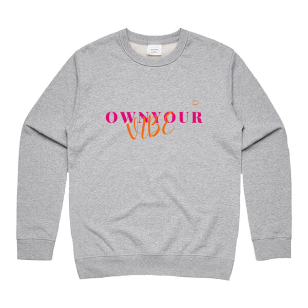 Own Your Vibe Jumper ~ Pink  Thumbnail